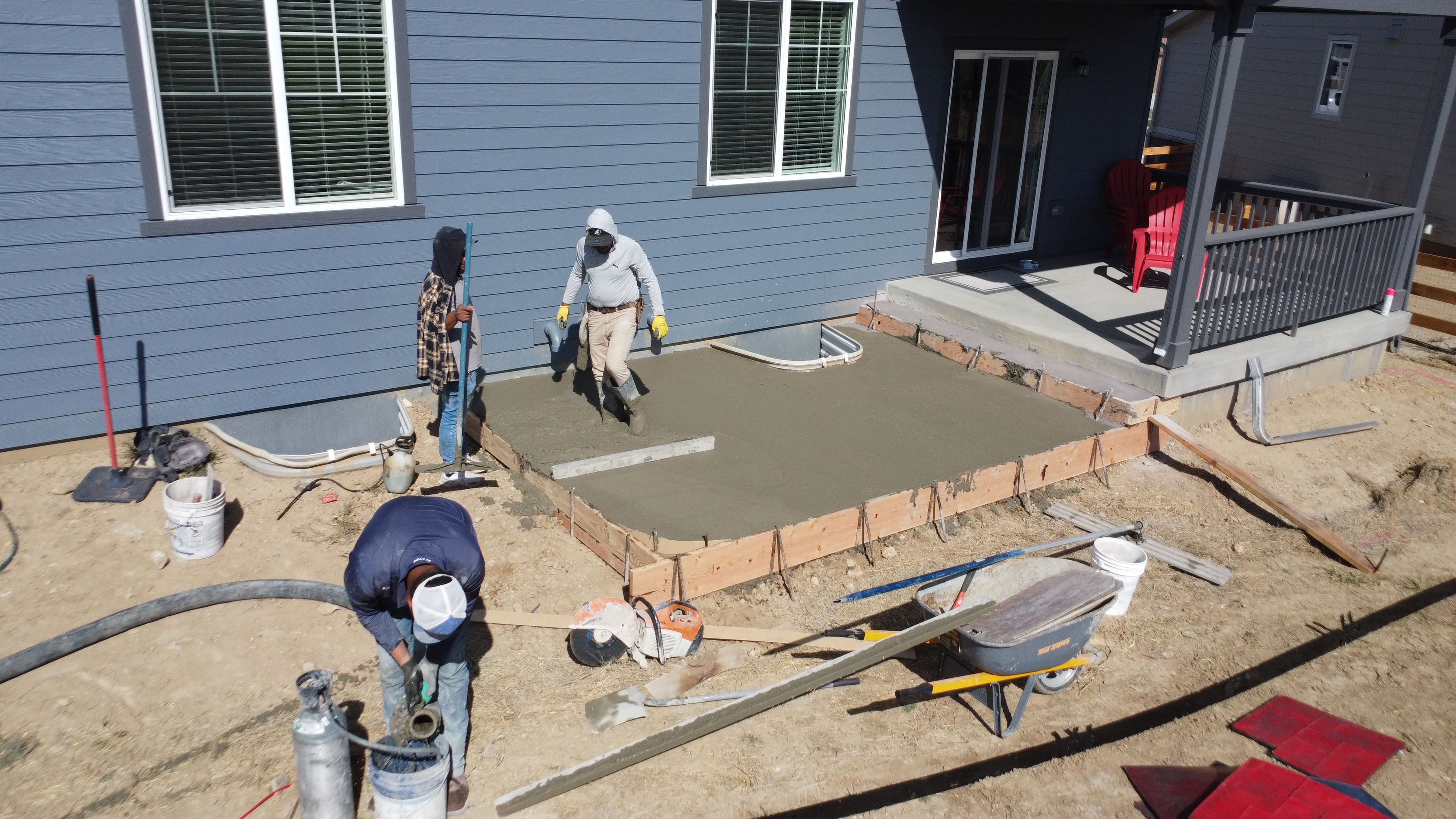 Residential concrete work