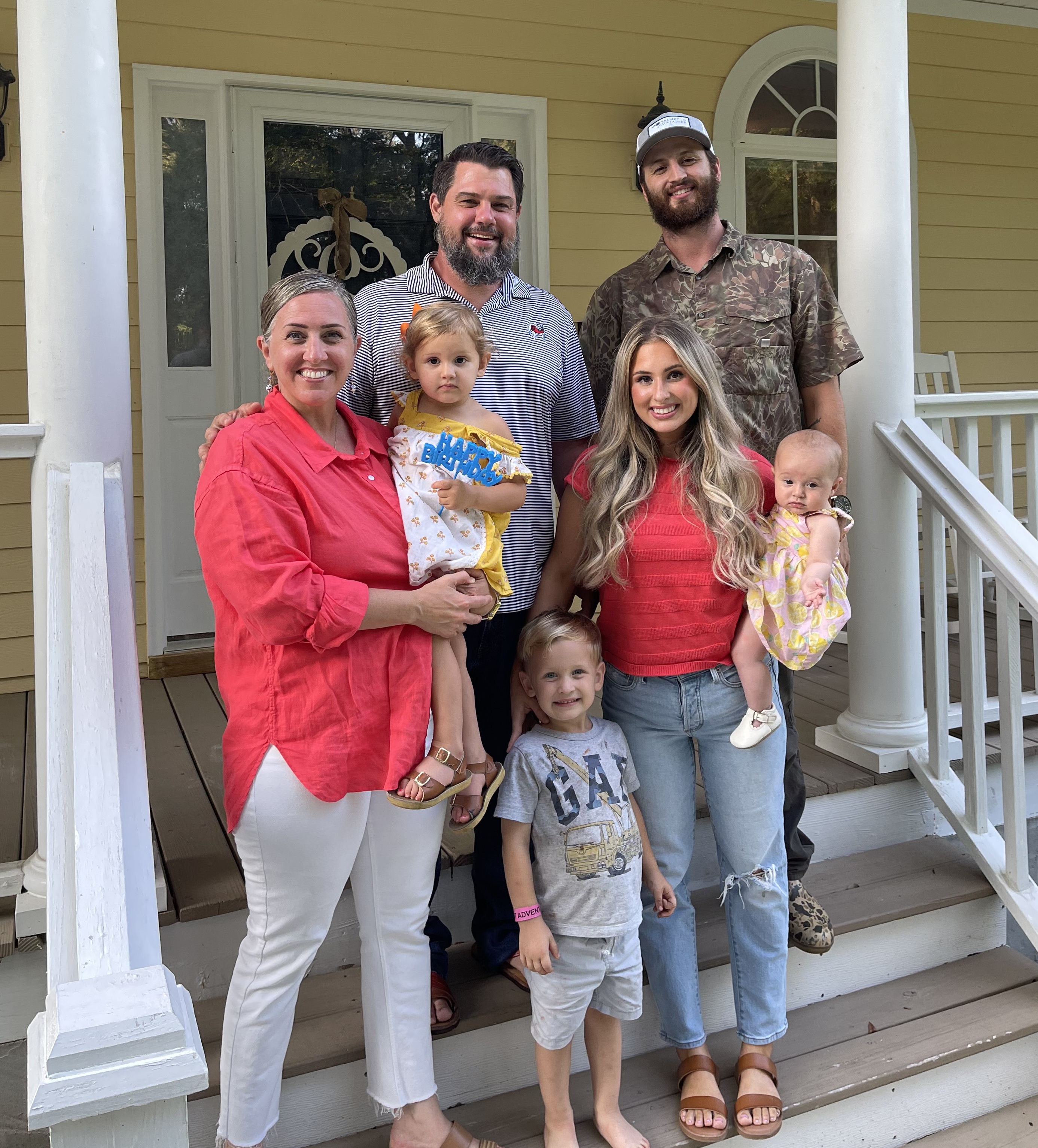 Thomas Cornforth with his grandson on the water -- a Lowcountry family through and through