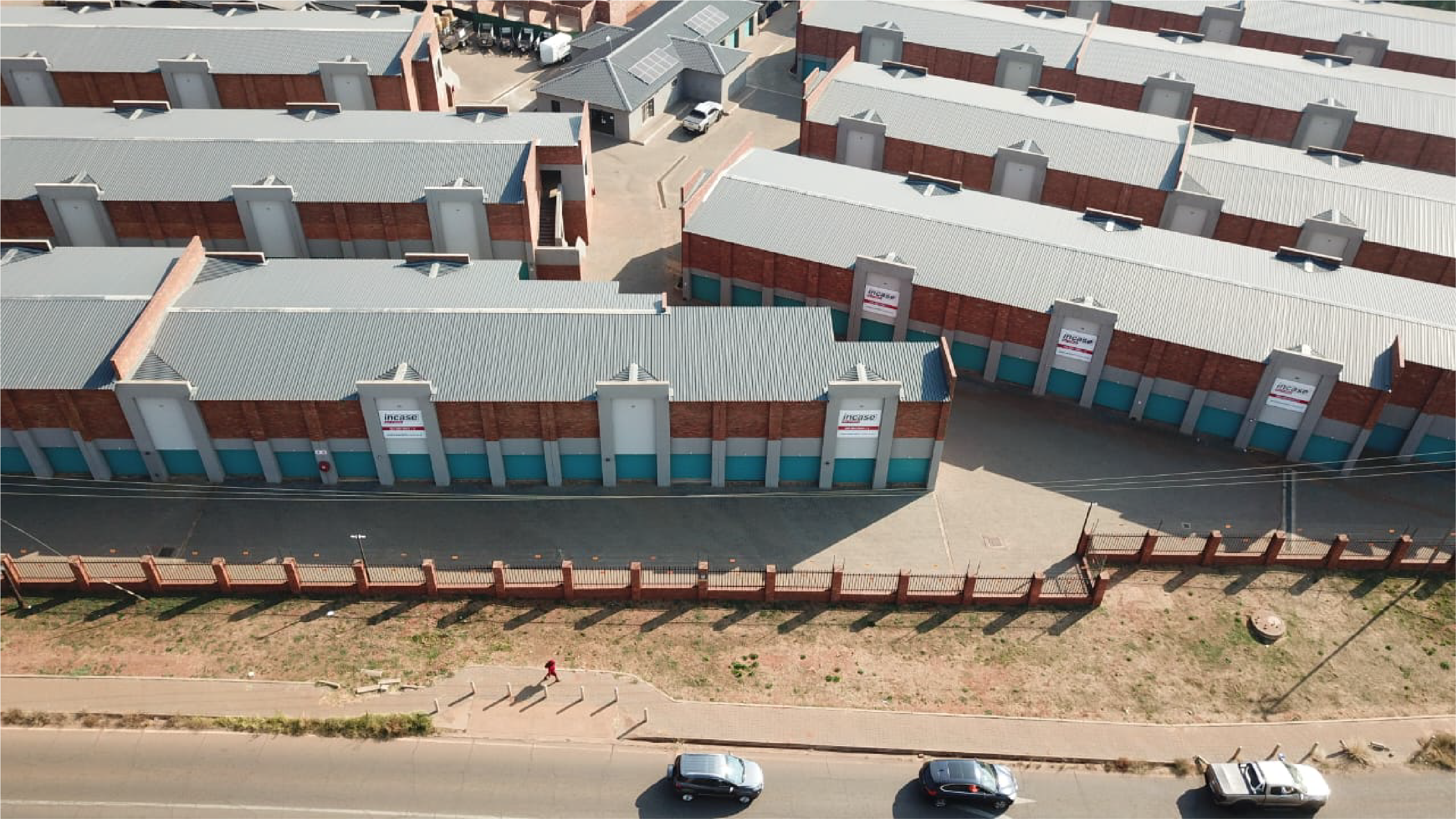 InCase self storage facility exterior