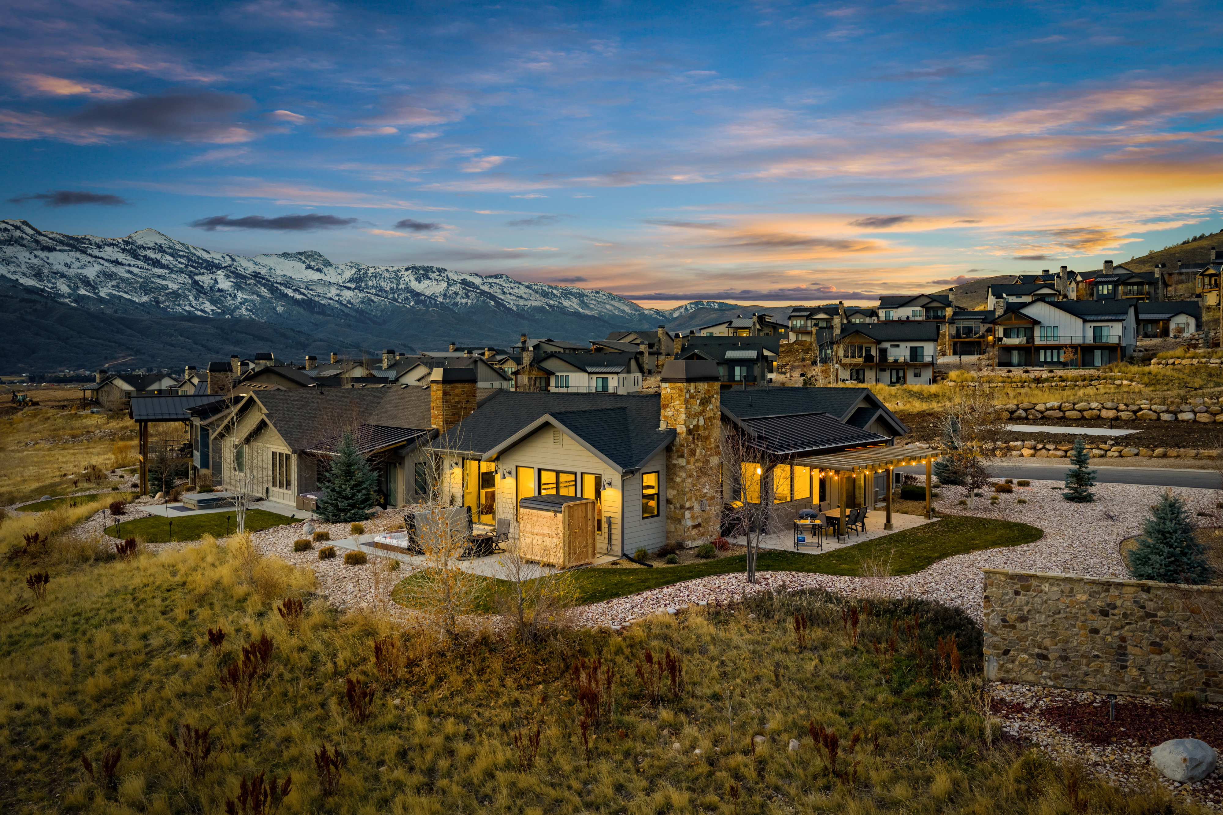 Luxury mountain cabin rental in Eden Utah managed by Prime Properties.