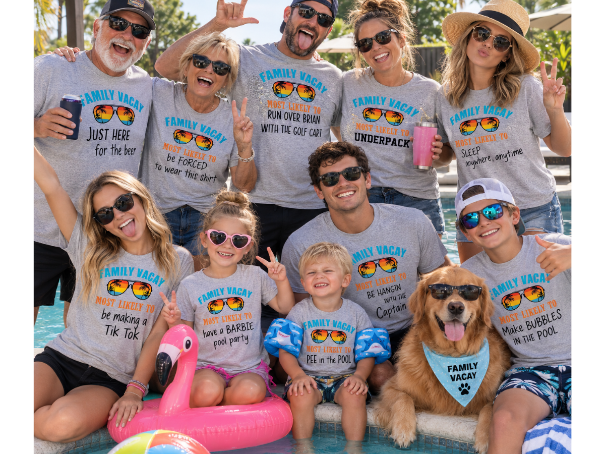 Family reunion apparel