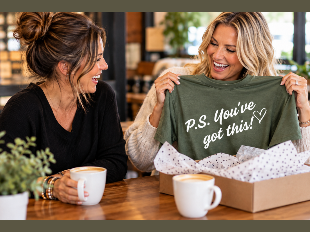 The 'PS You've Got This' Collection apparel