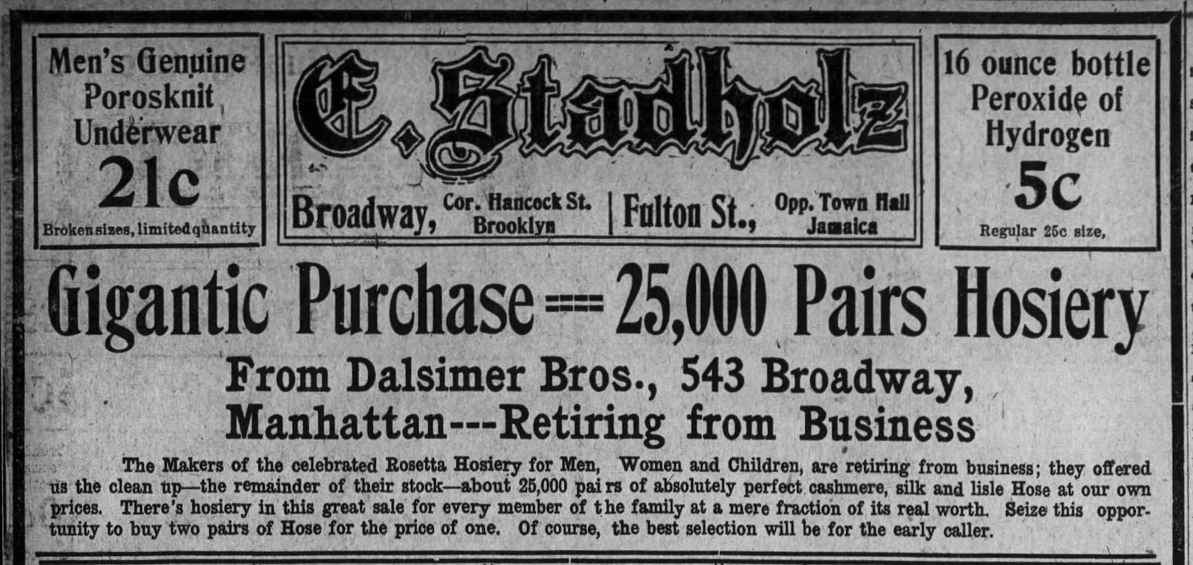 From the Dalsimer family archives