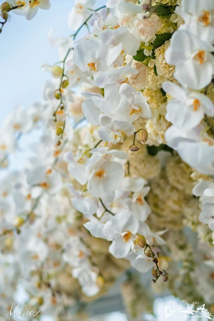 A Dalsimer floral designer at work