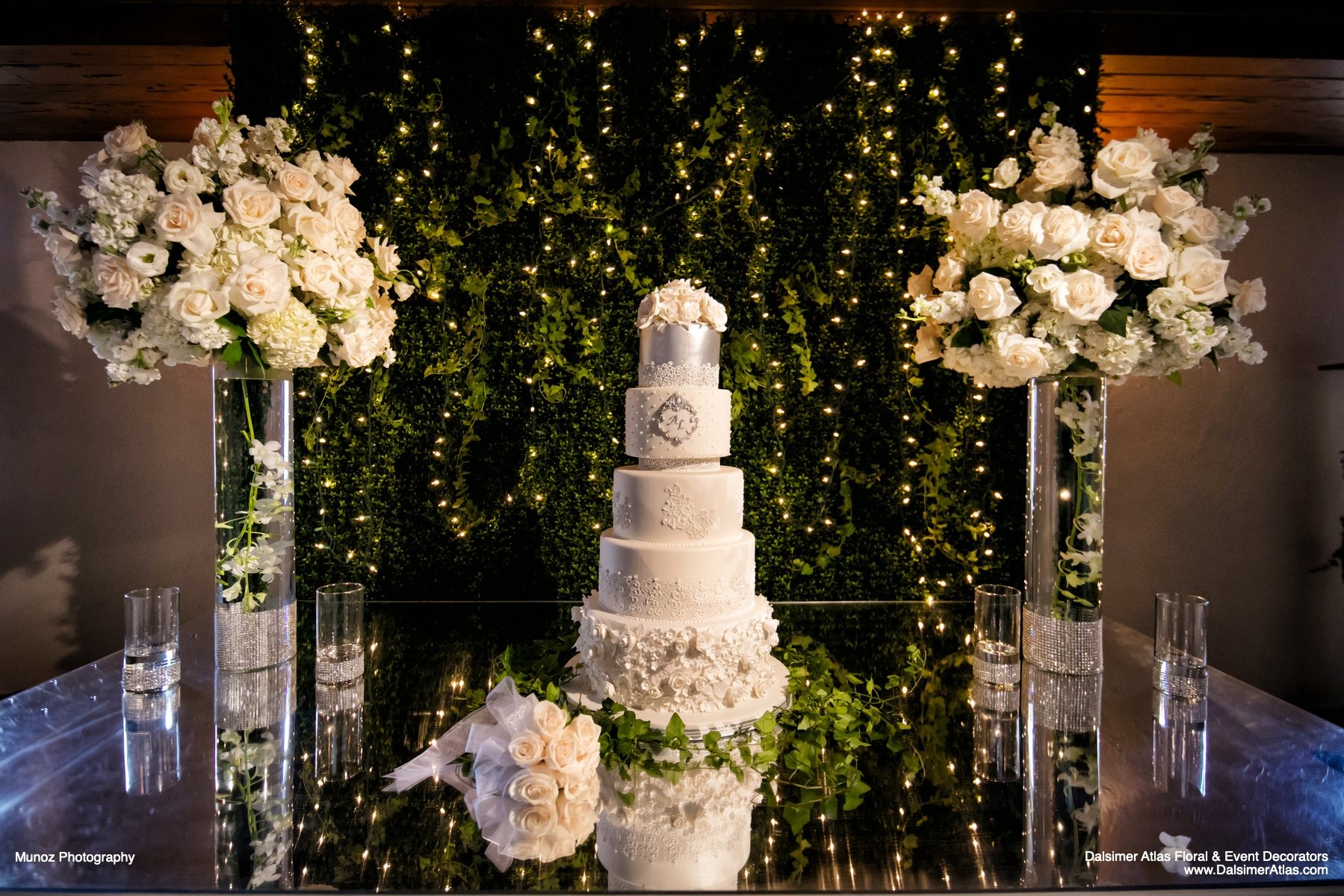 A couple on their wedding day, celebration by Dalsimer Atlas