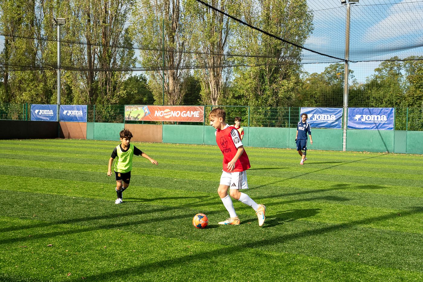 Two players go one against one