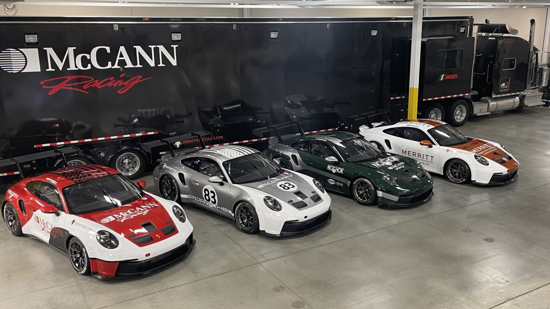 McCann Racing shop