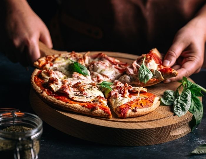Sonkás pizza