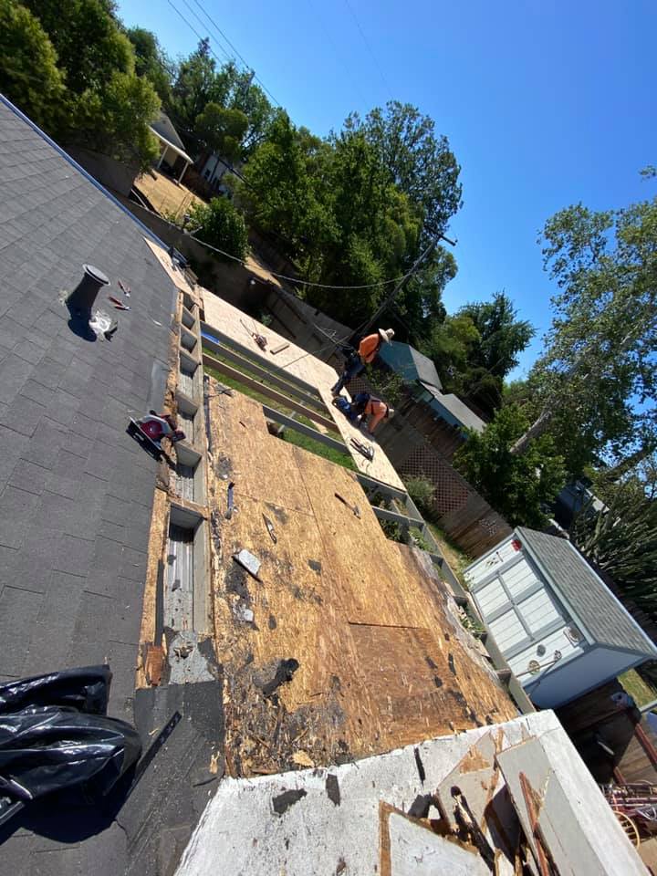 Completed premium residential roof
