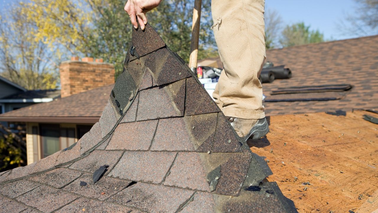 Roof replacement project
