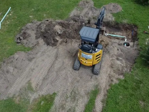 West Palm Beach Sewer line work