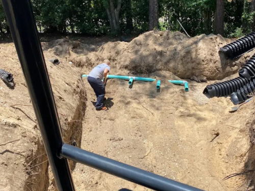 Sewer line work North Palm Beach