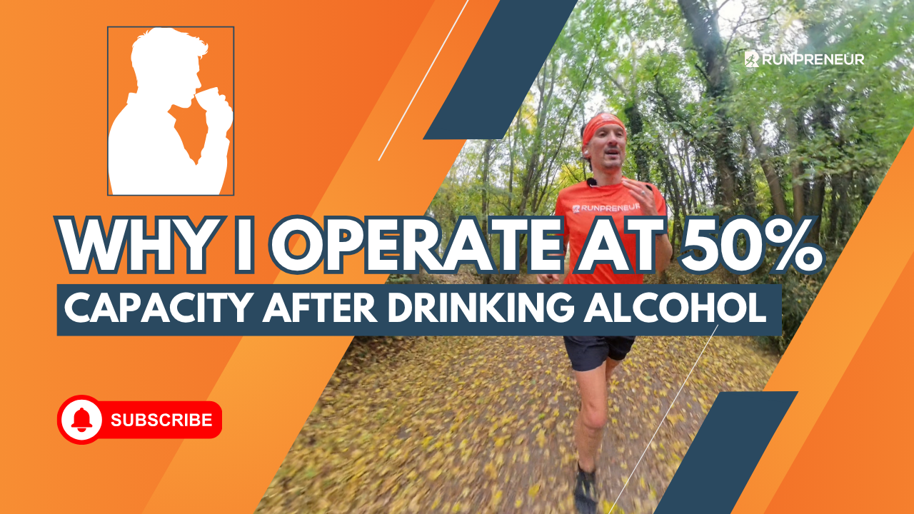 Why I Only Operate at 50% Capacity After Drinking Alcohol - Lessons from Day 1961 of My World-Lap Running Mission