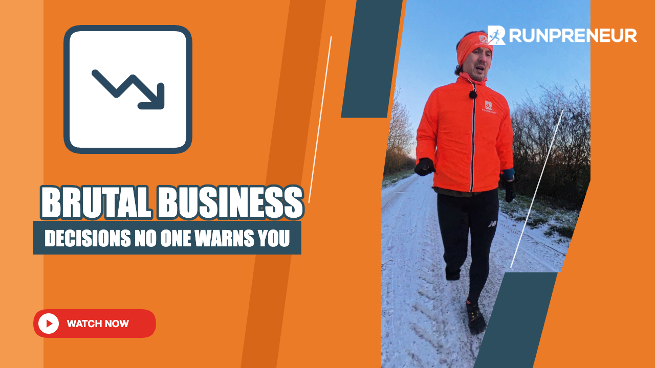 Making Difficult Decisions as a Business Owner - What Running 20,450km Taught Me About Hard Choices