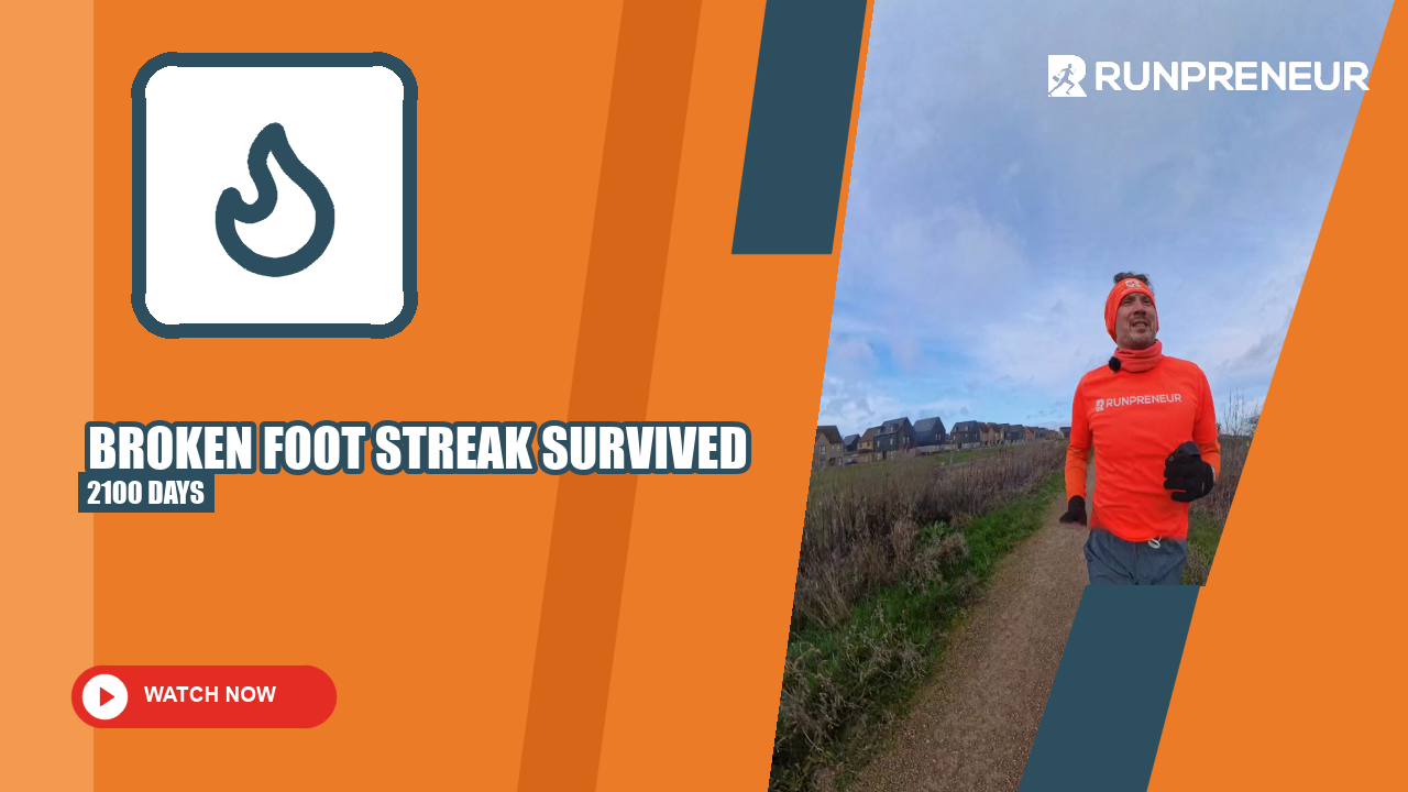 Running Streak Day 2100: What My Hardest 100 Days Taught Me