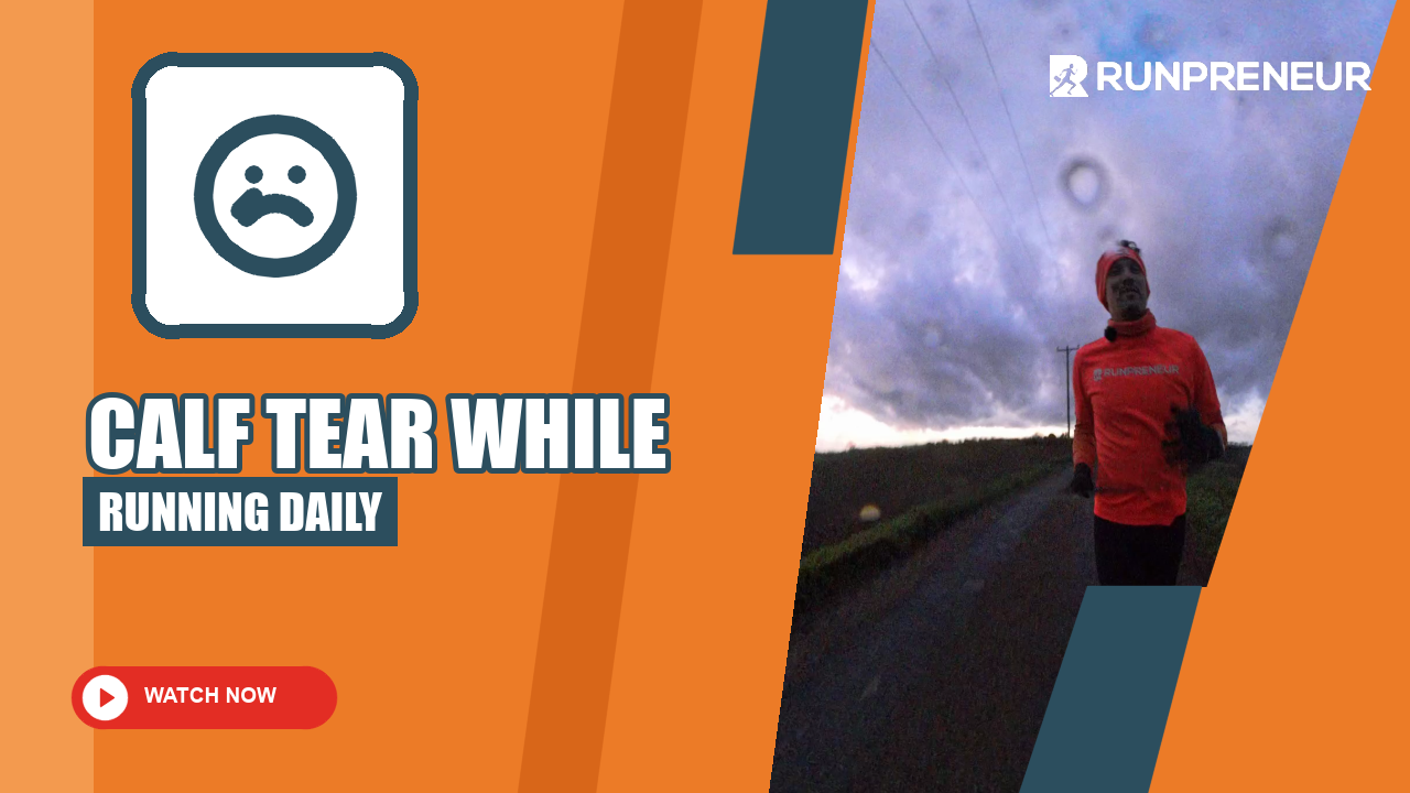 Calf Tear Running: How I Switch to Recovery Form on Day 2127