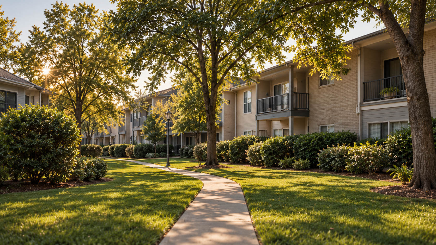 Multifamily community served by OAKE Hands Realty