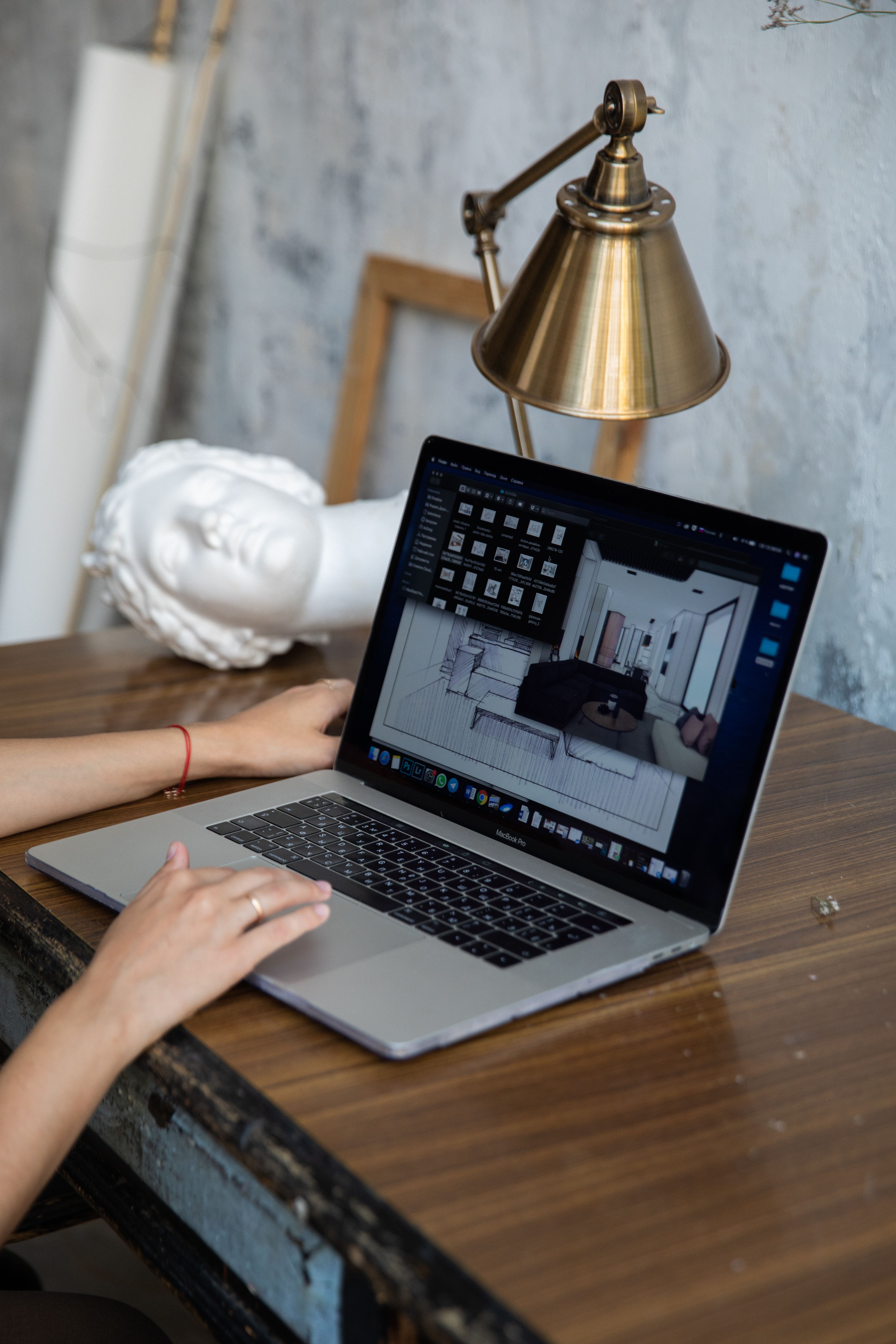Real estate business workspace