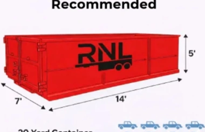 Dump Trailer Dumpster
