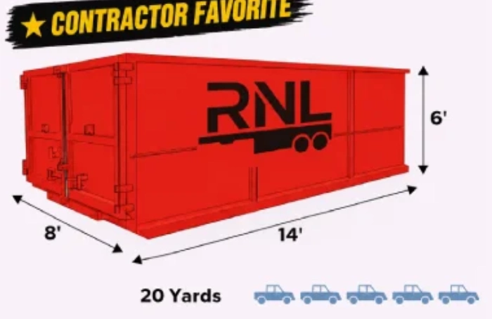 Heavy Duty Roll Off Dumpster