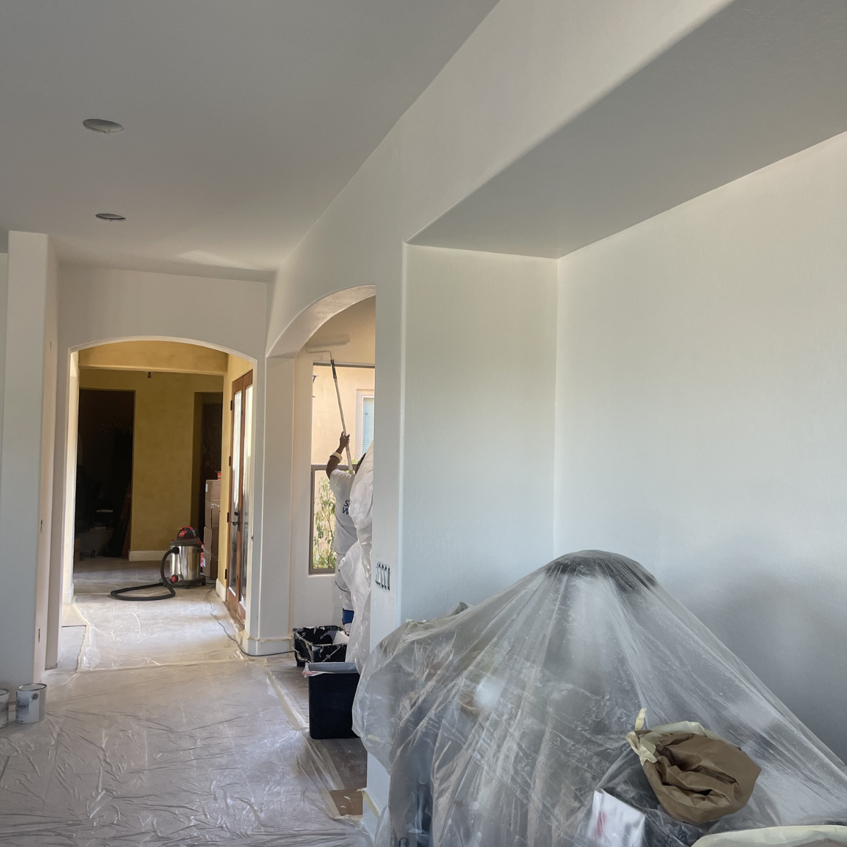 Interior repainting project