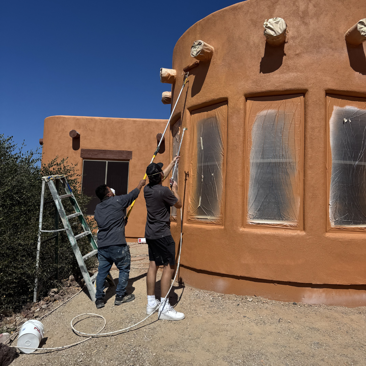 Southwest exterior painting project