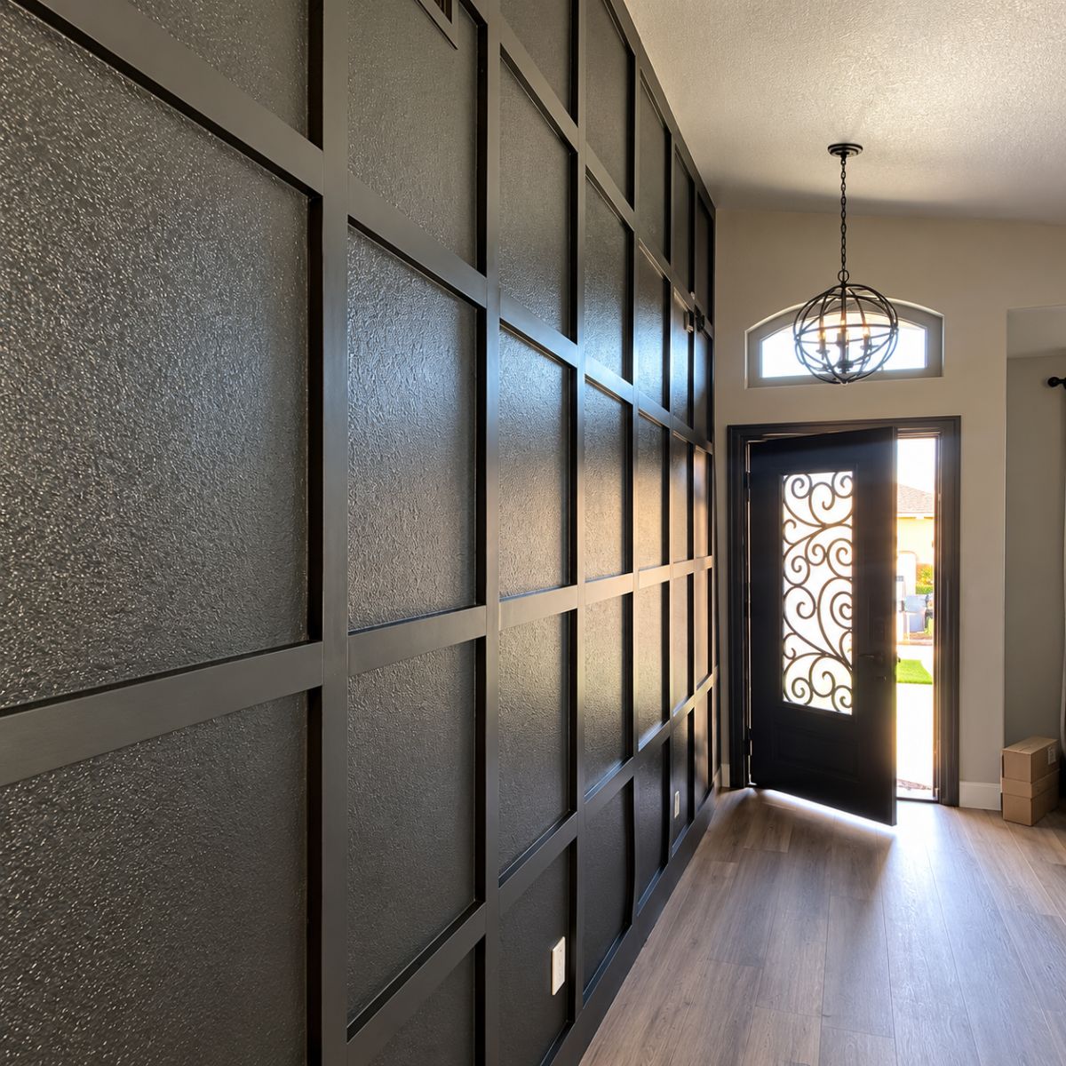 Trim and molding painting