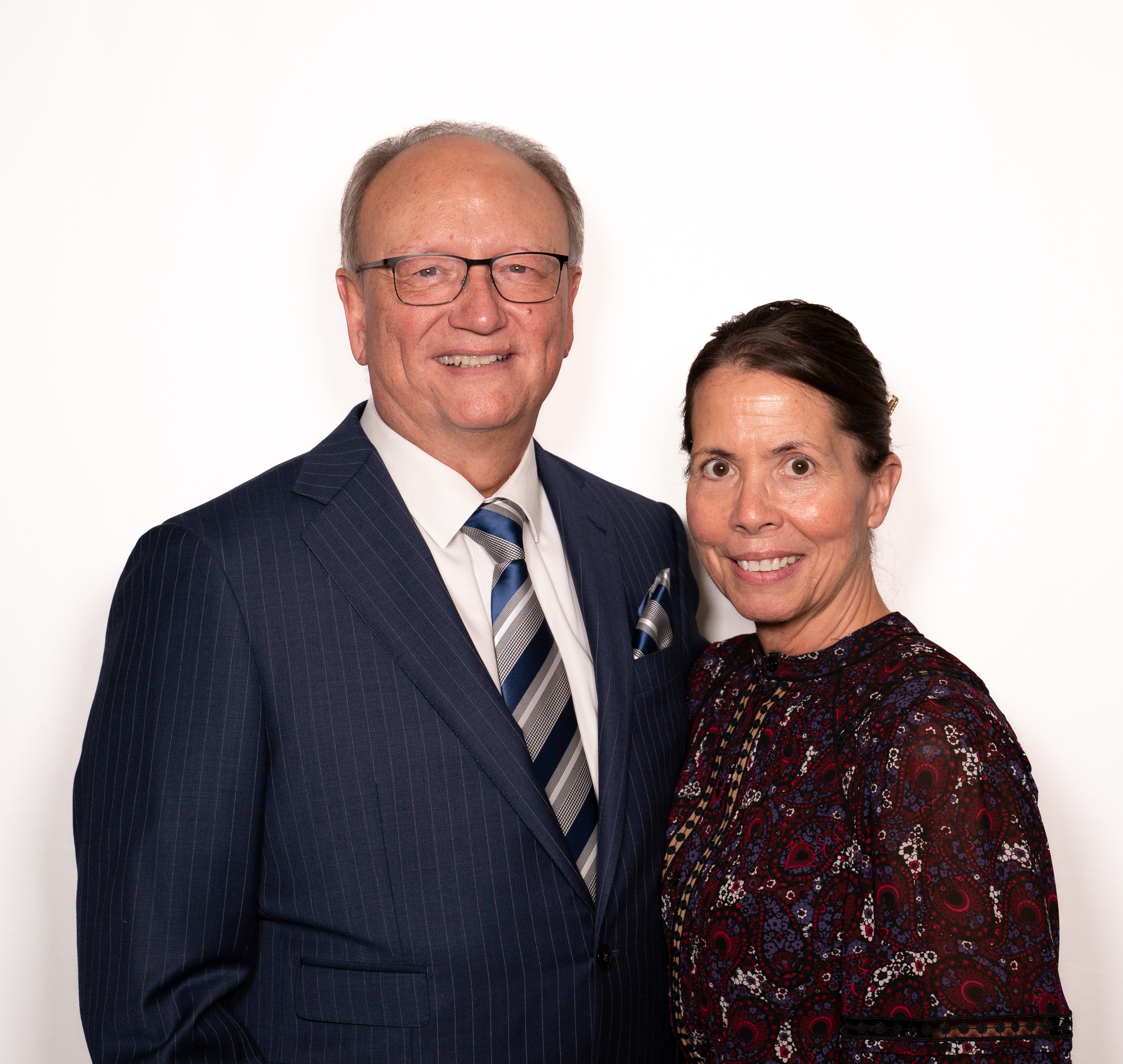Pastor John and Sherri, who moved their family to Huyton to start the church