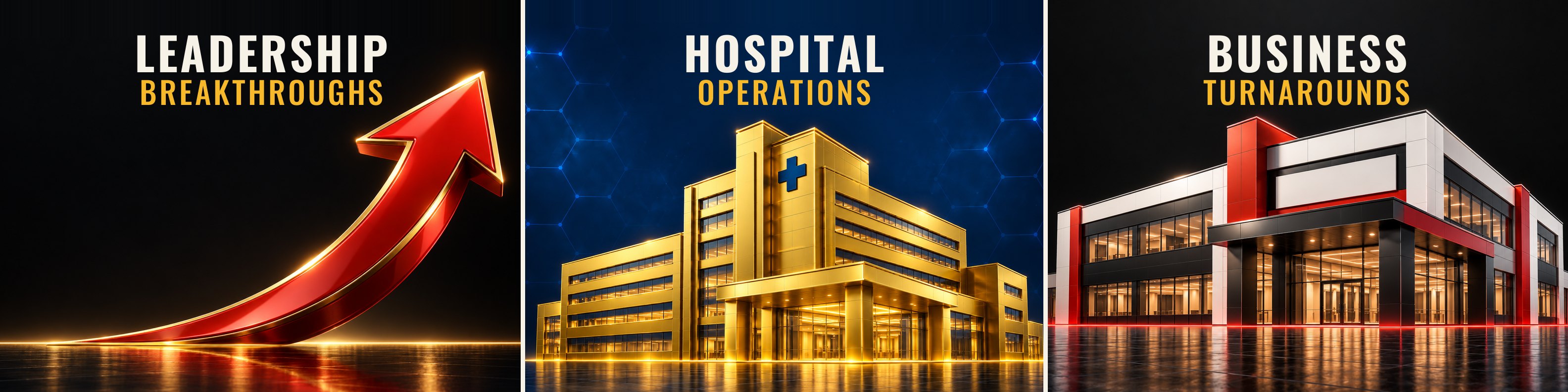 Leadership Breakthroughs, Hospital Operations, Business Turnarounds