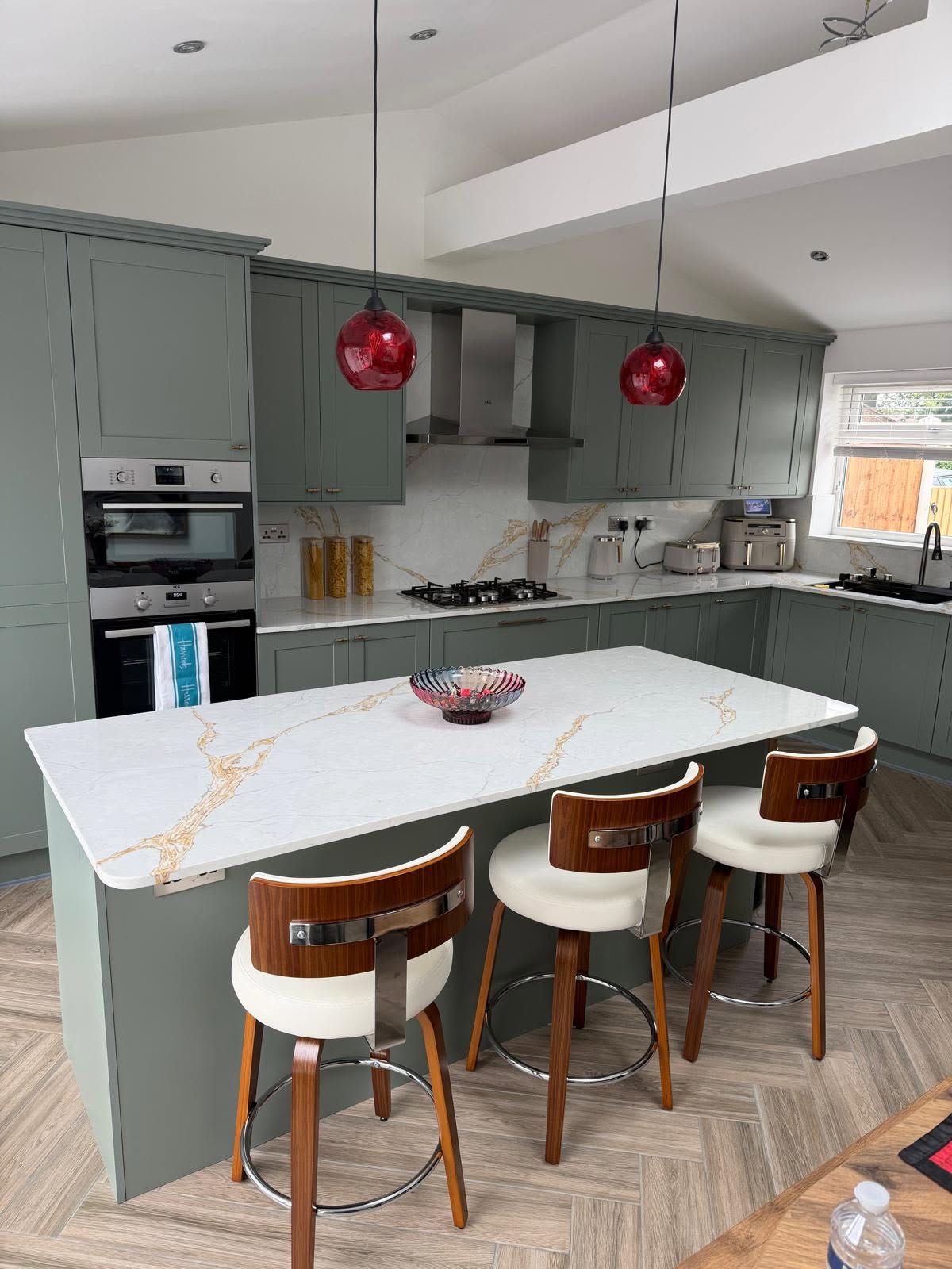 Granite kitchen worktop