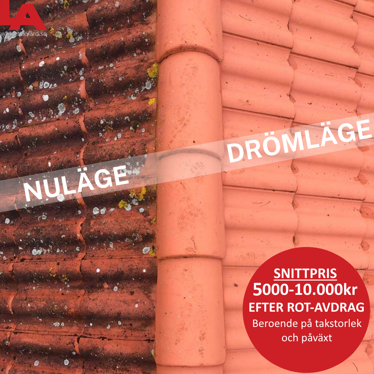 LA Takvård Halland - Taktvätt