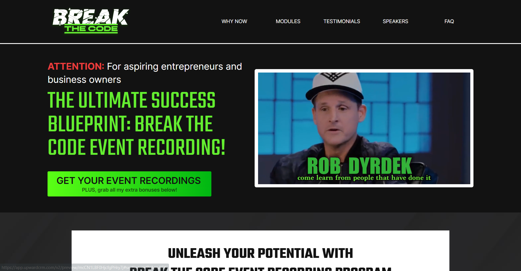 Evergreen Webinar Funnel