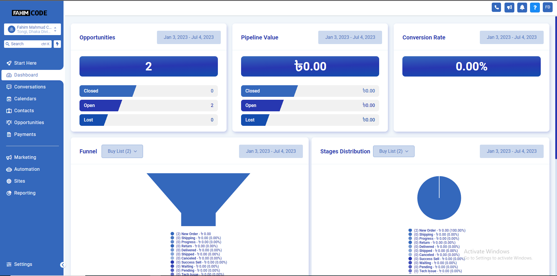 Electric Indigo Theme