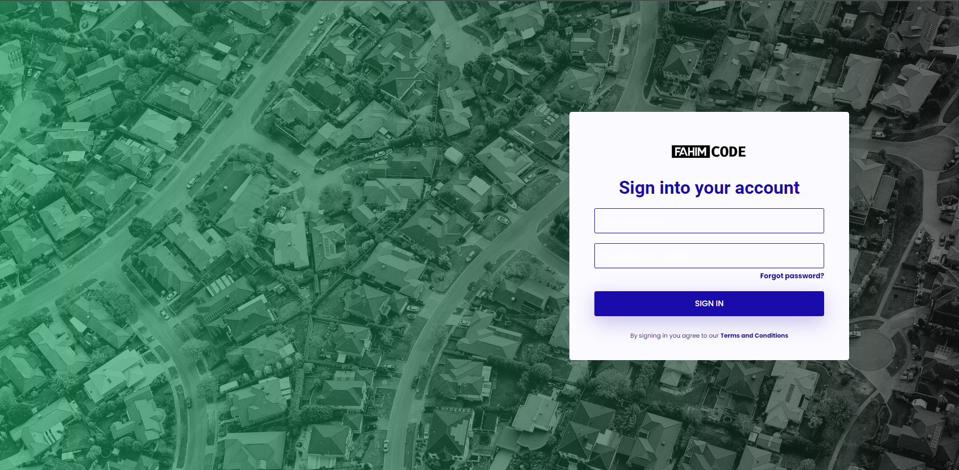 Electric Indigo Login