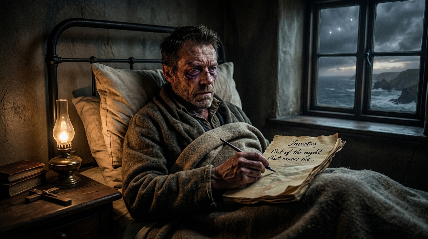 William Henley in Deathbed
