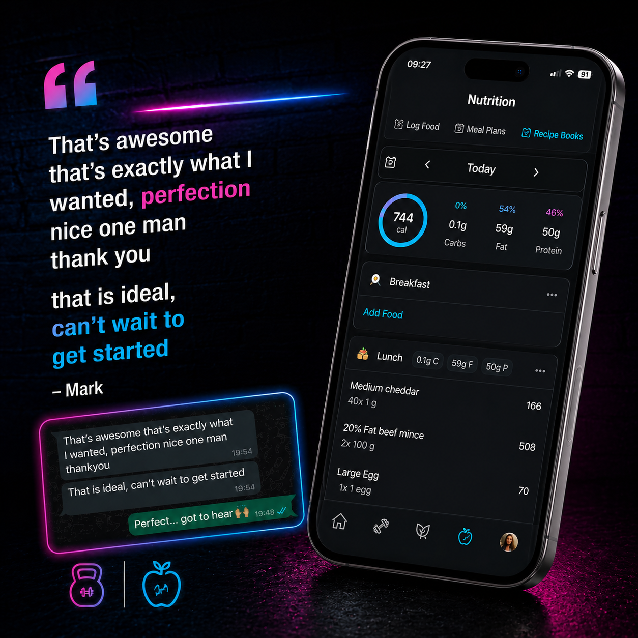 Kickstart app preview