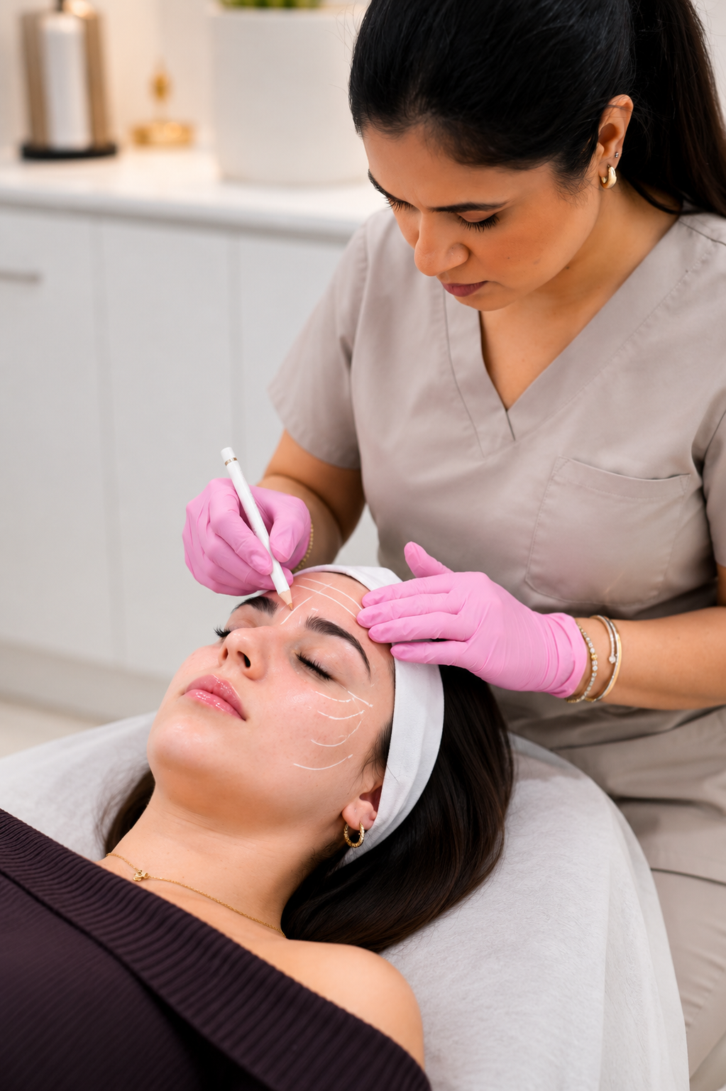 Aesthetic treatment consultation at Skinvestment Shailer Park