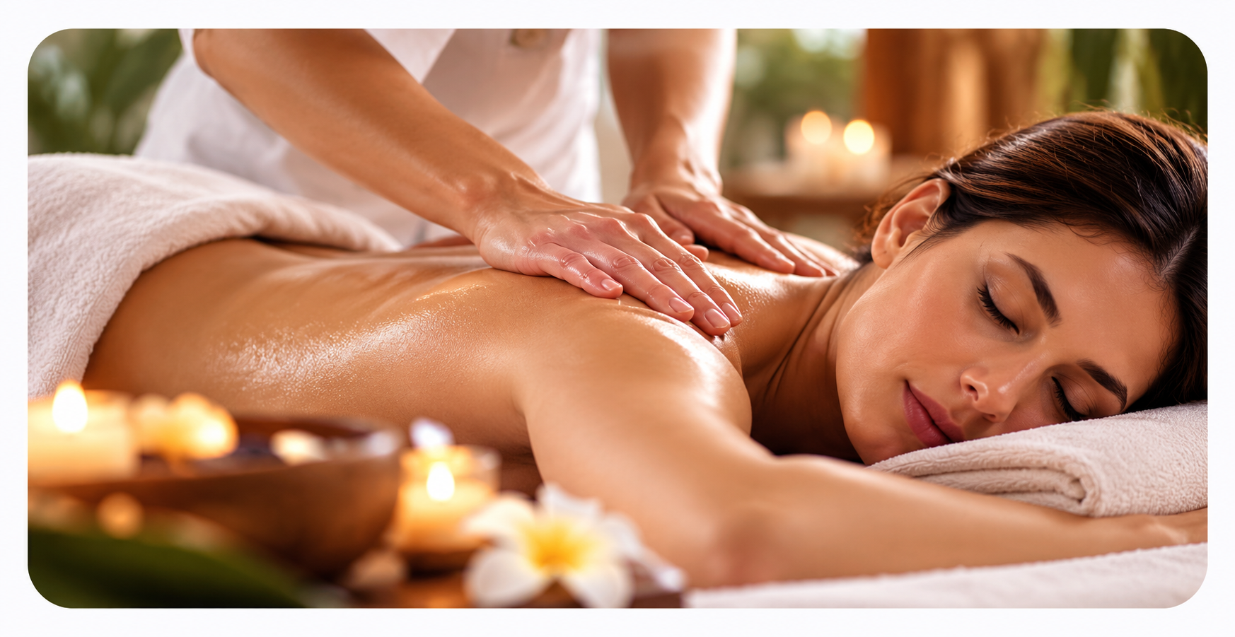 Massage and bodywork session