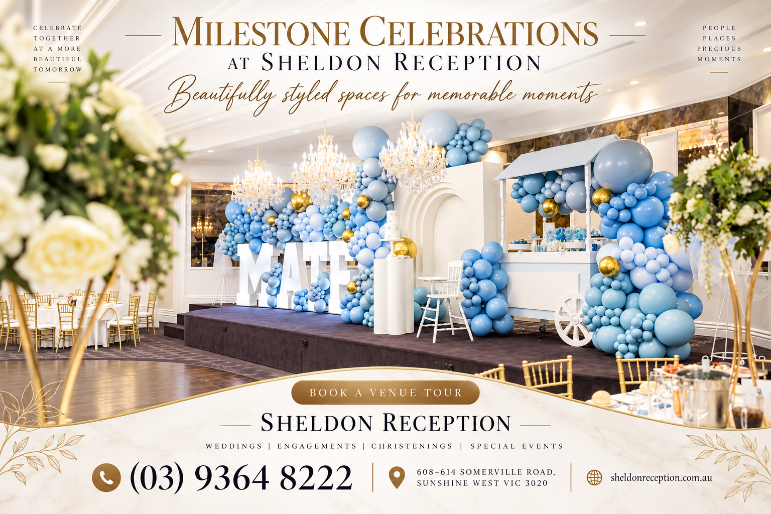 Joyful wedding celebration moment captured at Sheldon Reception