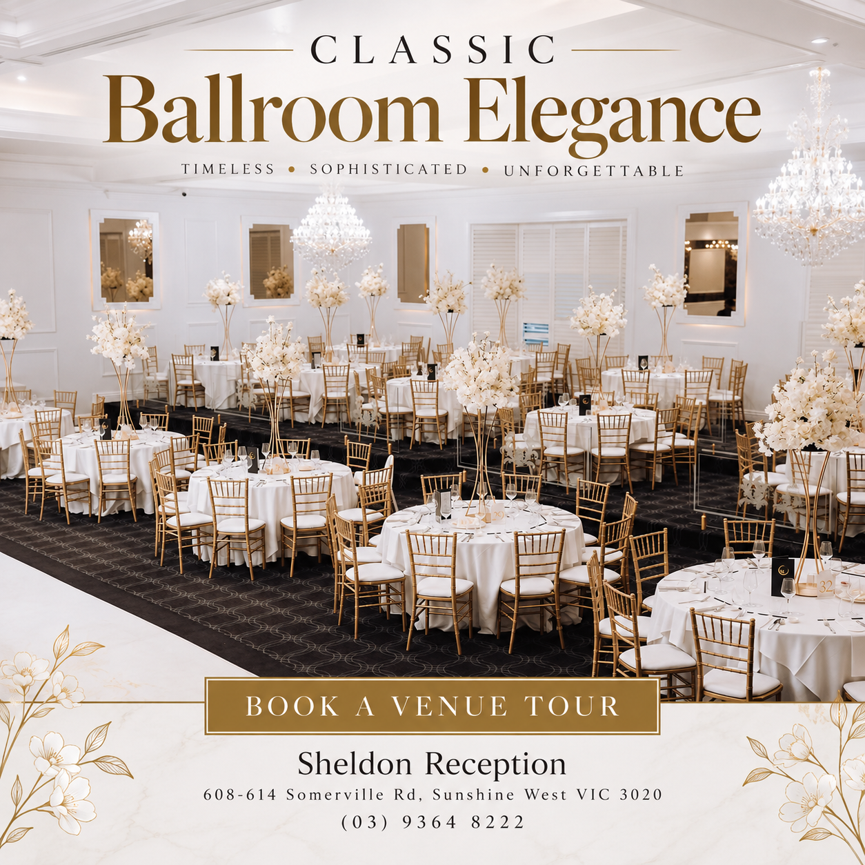 Timeless celebration moment captured at Sheldon Reception