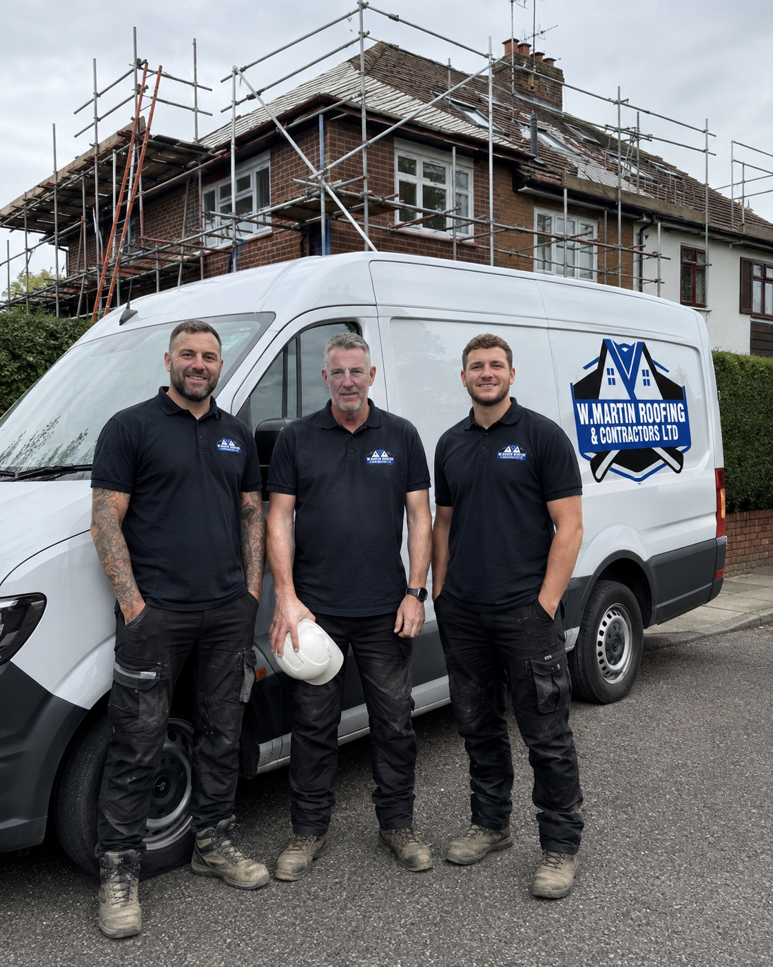 New roof installed by W Martin Roofing in Essex