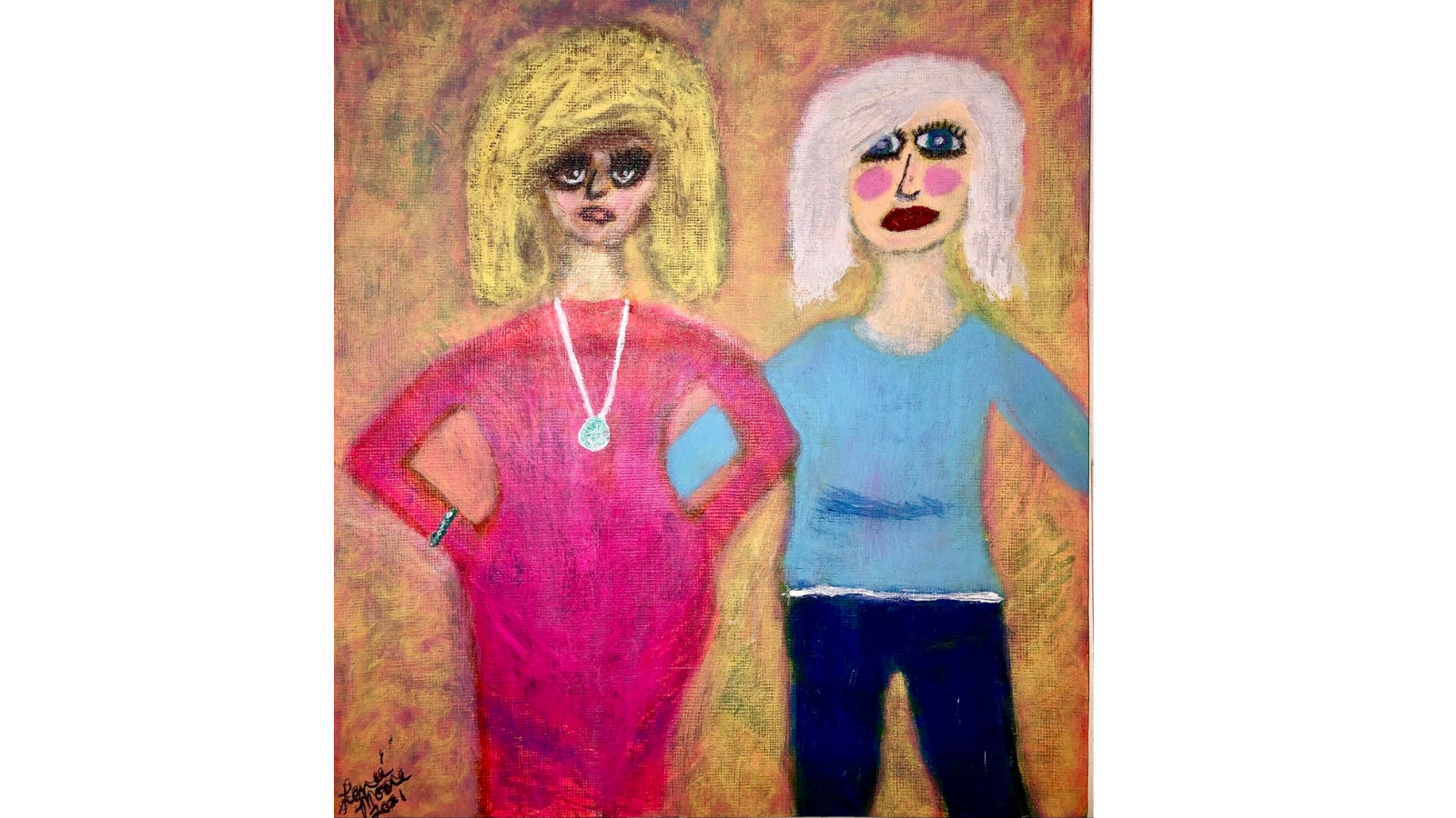 Original hand-painted artwork by Lennie Marie