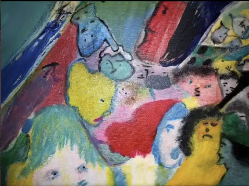 Original hand-painted artwork by Lennie Marie