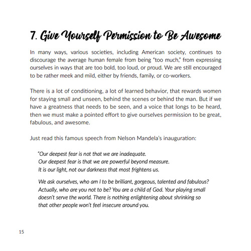 Showcasing Your Superpowers, pg 15