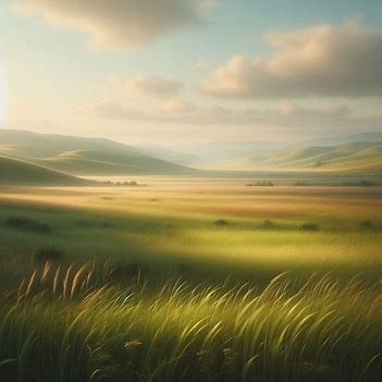 A calm open landscape with distant hills, symbolizing the stability and spaciousness of the plateau stage of growth.
