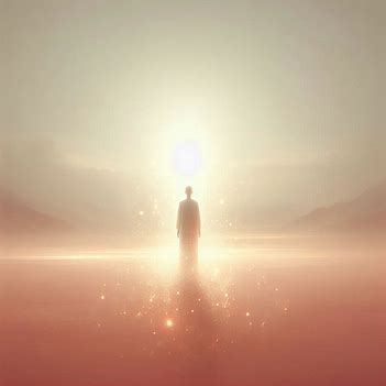 A person sitting peacefully in soft light, representing self-acceptance and a sense of enoughness.