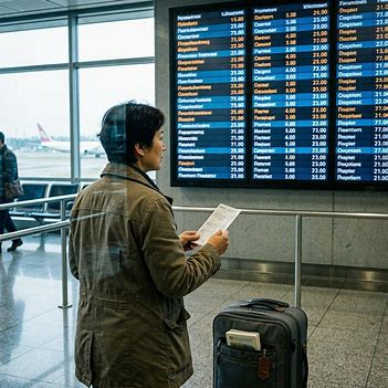 Person looking at travel destinations while considering future possibilities.
