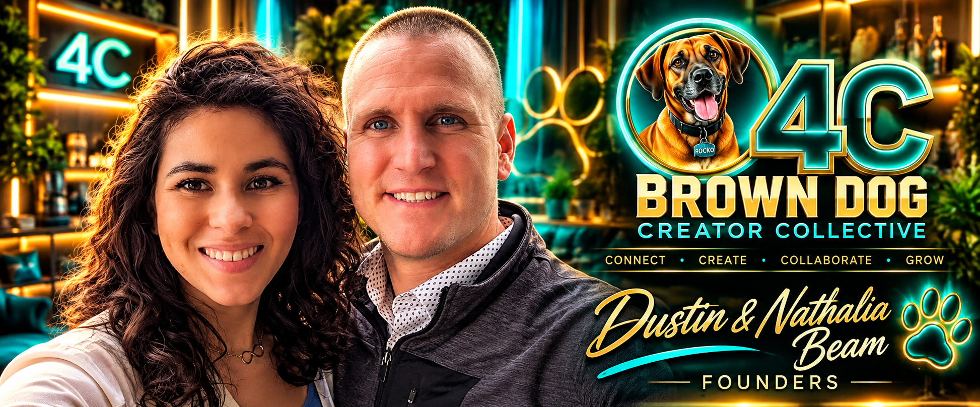 Dustin and Nathalia Beam - 4C Founders
