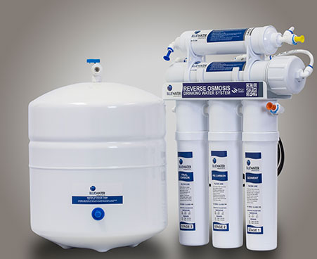 BlueUP under-sink reverse osmosis drinking water system