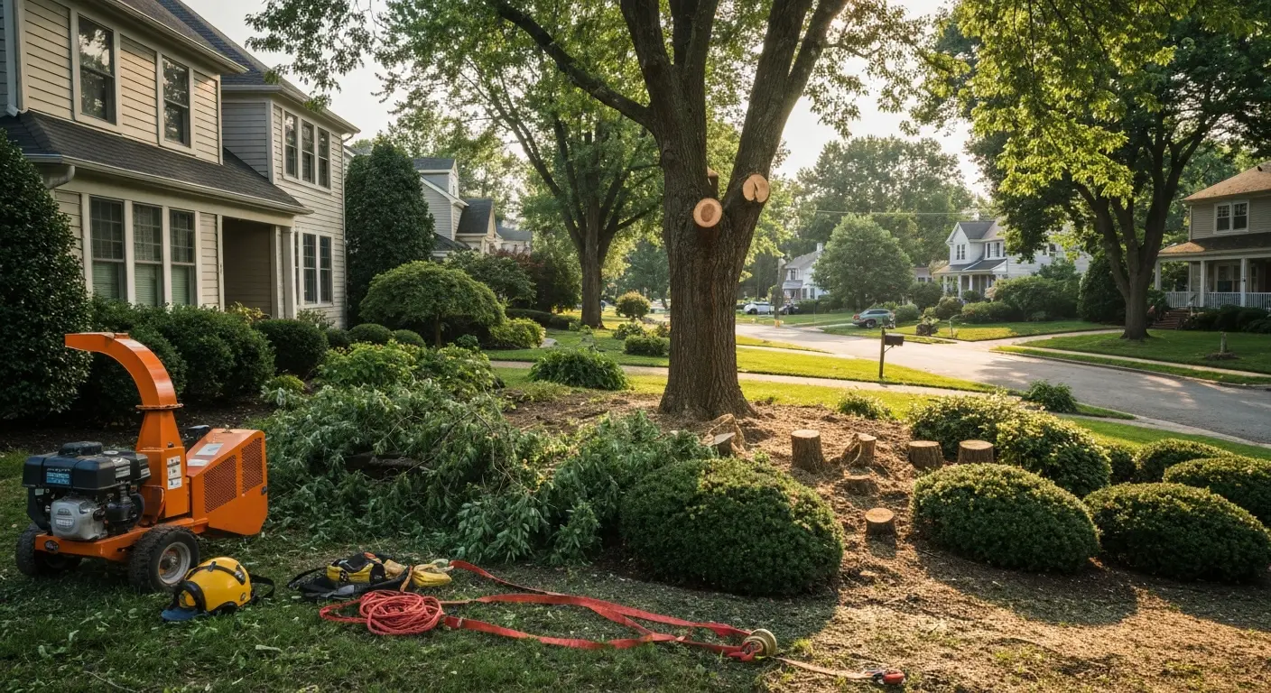 Low-impact tree removal